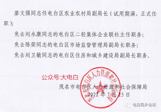 腰坡村委会人事任命完成，村级治理迈向新台阶